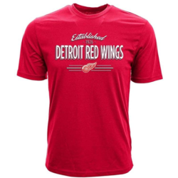 Levelwear NHL Detroit Red Wings T-Shirt - Crowned  - rot Shirt - diverse Größen