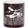 Borussia Mönchengladbach Tasse - Hallo Europa - Kaffeetasse |Becher | Kaffeepott BMG