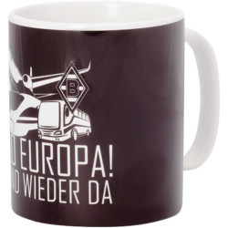 Borussia Mönchengladbach Tasse - Hallo Europa - Kaffeetasse |Becher | Kaffeepott BMG