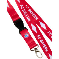 FC Bayern München Schlüsselband rot Lanyard Badgeholder FCB