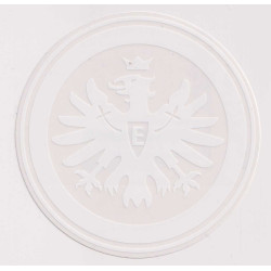 Eintracht Frankfurt Aufkleber - Logo  weiß - Sticker | Ø 9cm | Autoaufkleber | SGE