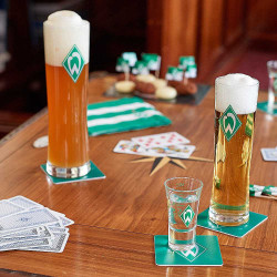 SV Werder Bremen Weizenglas - Raute - Bierglas Glas