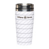 FC Bayern München Thermobecher - Allianz Arena - weiß Kaffee Becher Isolierbecher Mug Coffee to go FCB