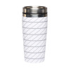 FC Bayern München Thermobecher - Allianz Arena - weiß Kaffee Becher Isolierbecher Mug Coffee to go FCB