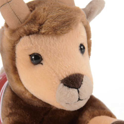 1. FC Köln Maskottchen Hennes liegend 30 cm Plüschtier
