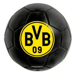 Borussia Dortmund Fussball - Logo - schwarz  Größe 5 Ball BVB 09
