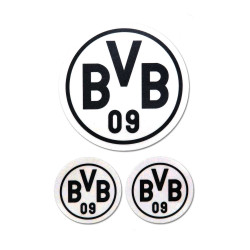 Borussia Dortmund Autobanner Auto Wimpel Banner - Plus Aufkleber BVB 09