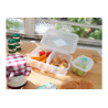 SV Werder Bremen Brotdose - Logo - transparent 2er Set  Lunchbox, Frühstücksbox, Vorratsdose - plus Lesezeichen I love Bremen