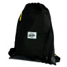 Borussia Dortmund Turnbeutel - Label grau - Sportbeutel, Gymbag BVB 09