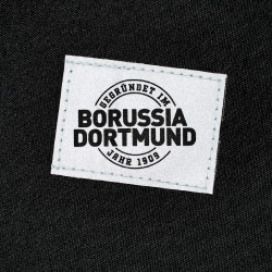 Borussia Dortmund Turnbeutel - Label grau - Sportbeutel, Gymbag BVB 09