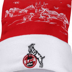 1. FC Köln Nikolausmütze - Winter - Weihnachtsmütze | Zipfelmütze | Mütze