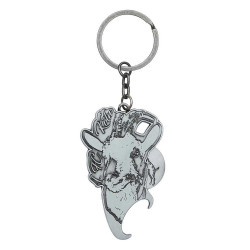 1. FC Köln Schlüsselanhänger Hennes mit Öffner & Einkaufschip Metall Anhänger Keychains