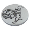 1. FC Köln Schlüsselanhänger Hennes mit Öffner & Einkaufschip Metall Anhänger Keychains