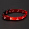 1. FC Köln LED Hundehalsband - Größe S - Halsband für Hunde 30-40 cm