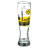Borussia Dortmund Weizenglas - Skyline - Glas | Bierglas | Weißbierglas | Weizenbierglas | BVB 09