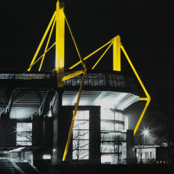 Borussia Dortmund Schreibtischunterlage | Unterlage | Schreibtischauflage BVB 09