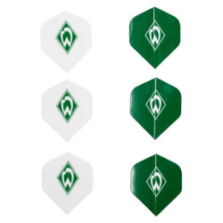 SV Werder Bremen Dartpfeil-Flights - 6er Set - Dartflights | SVW