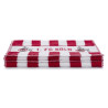1. FC Köln Gästetuch - Blockstreifen - 2er Set Gäste Handtuch 50 x 30 cm