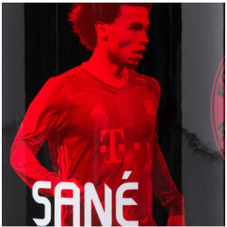 FC Bayern München Tasse - Sané - schwarz Signatur Kaffeetasse, Mug FCB