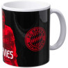 FC Bayern München Tasse - Davies - schwarz | Signatur | Kaffeetasse | FCB