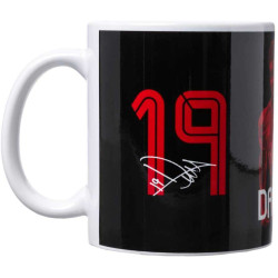 FC Bayern München Tasse - Davies - schwarz | Signatur | Kaffeetasse | FCB
