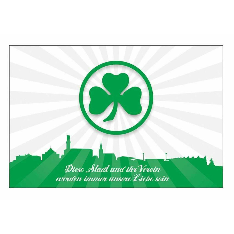 SpVgg Greuther Fürth Zimmerfahne 90 x 140 cm Wandfahne, Fahne, Flagge