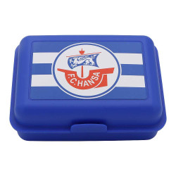 F.C. Hansa Rostock Brotdose - Streifen - Lunchbox Frühstücksbox Vorratsdose
