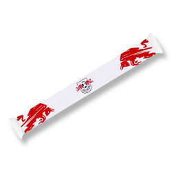 RB Leipzig Strickschal - Dynamische Bullen - weiß Schal Fanschal scarf RBL