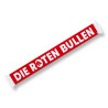 RB Leipzig Strickschal - Dynamische Bullen - weiß Schal Fanschal scarf RBL