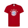 FC Bayern München T-Shirt - 5 Sterne - Logo rot FCB Shirt - Gr. 3XL noch verfügbar