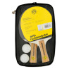 Borussia Dortmund Tischtennis Set (Tischtennis-Schläger und -Bälle) BVB 09