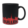 RB Leipzig Tasse Metallic - Skyline - schwarzrot | Kaffeebecher | RBL