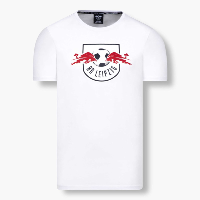 RB Leipzig Club T-Shirt - Logo weiß - RBL Shirt | Gr. XS bis 3 XL