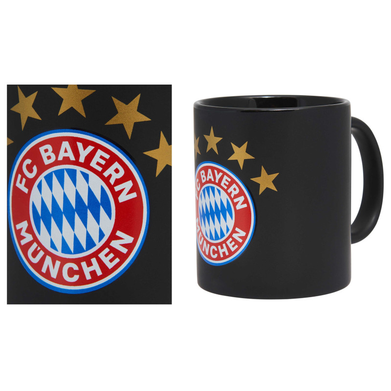 FC Bayern München Tasse - Logo - schwarz, weiß oder rot | Kaffeetasse | FCB