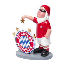 FC Bayern München Gartenzwerg - 5 Sterne - Zwerg | FCB
