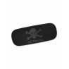 FC St. Pauli Brillenetui - Totenkopf -  schwarz Hartschale Etui mit Putztuch