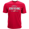 Levelwear NHL Detroit Red Wings T-Shirt - Crowned  - rot Shirt - diverse Größen